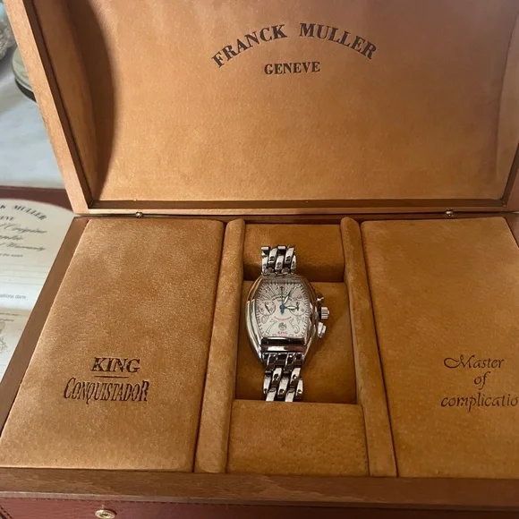 Franck Muller King Conquistador Silver Men's Watch - 8005CC - Picture 4 of 14